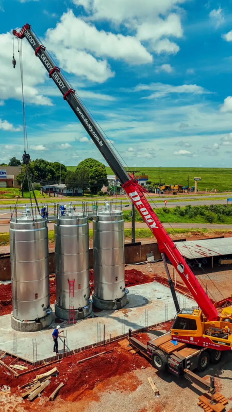 Imagem ilustrativa de Aluguel de guindaste