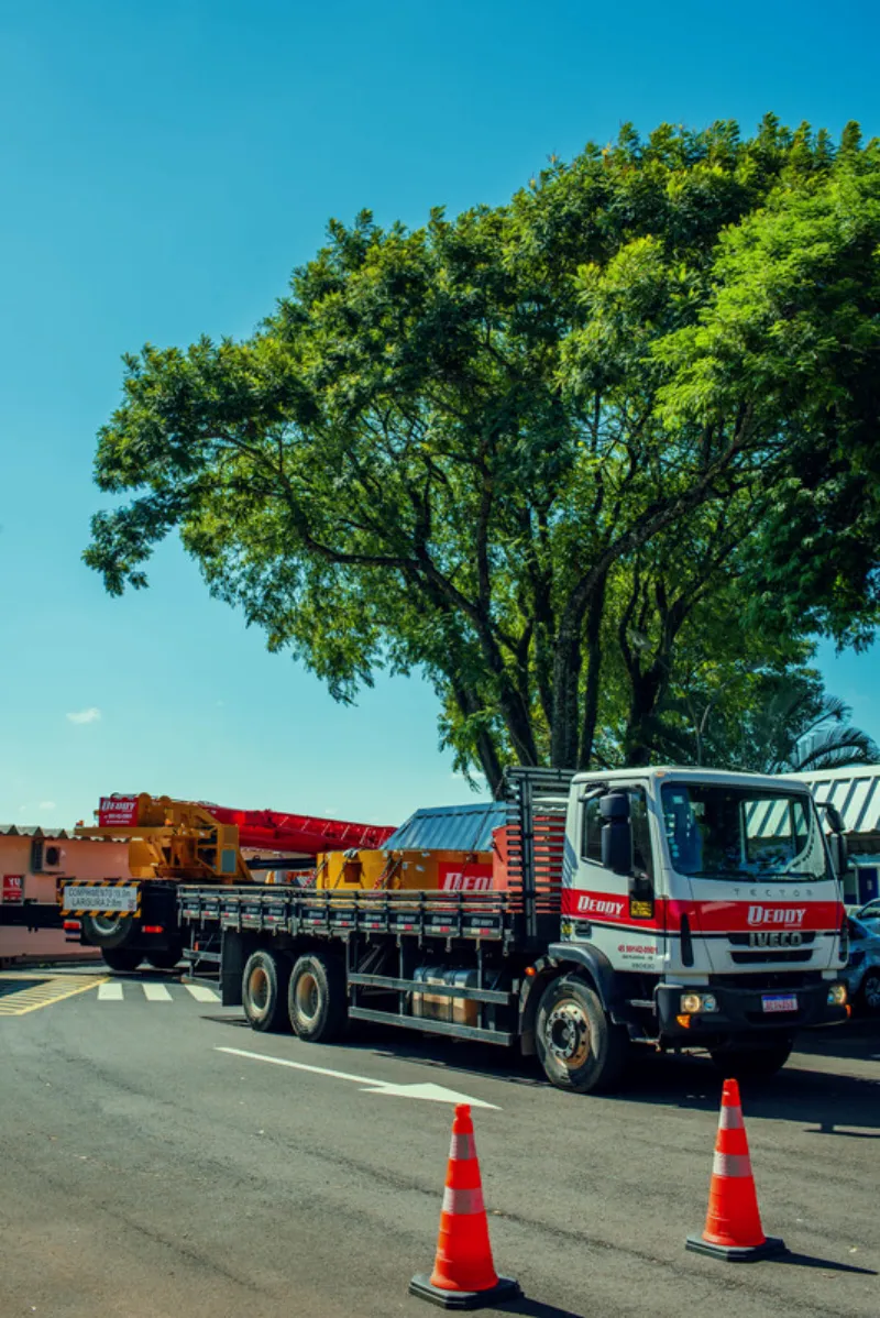 Caminhão munck para alugar em Foz do Iguaçu