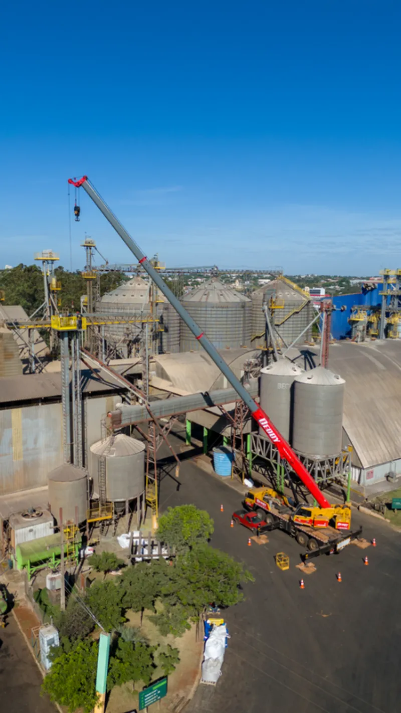 Guindaste para construção civil em Foz do Iguaçu