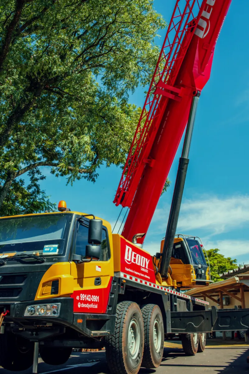 Locação de caminhão munck em Foz do Iguaçu