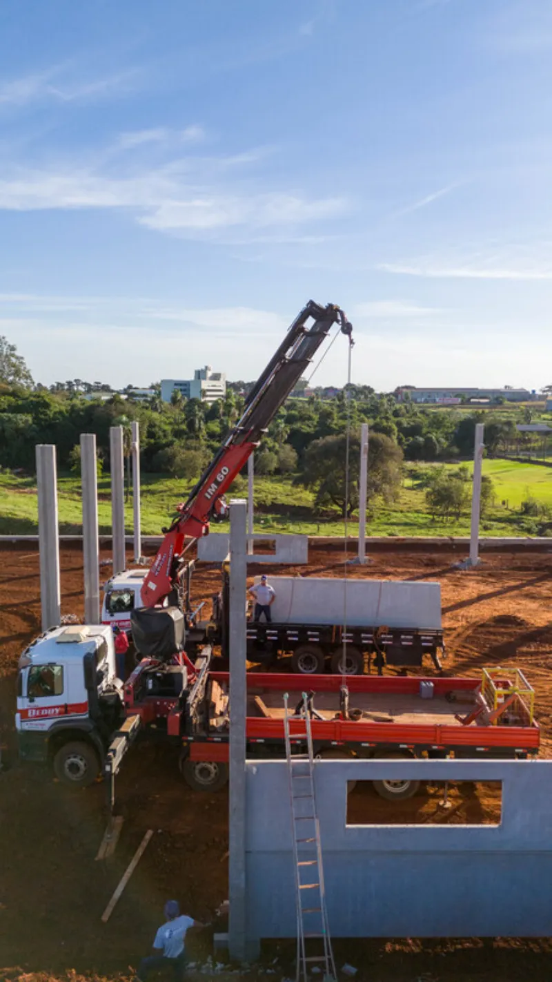 Munck para construção civil